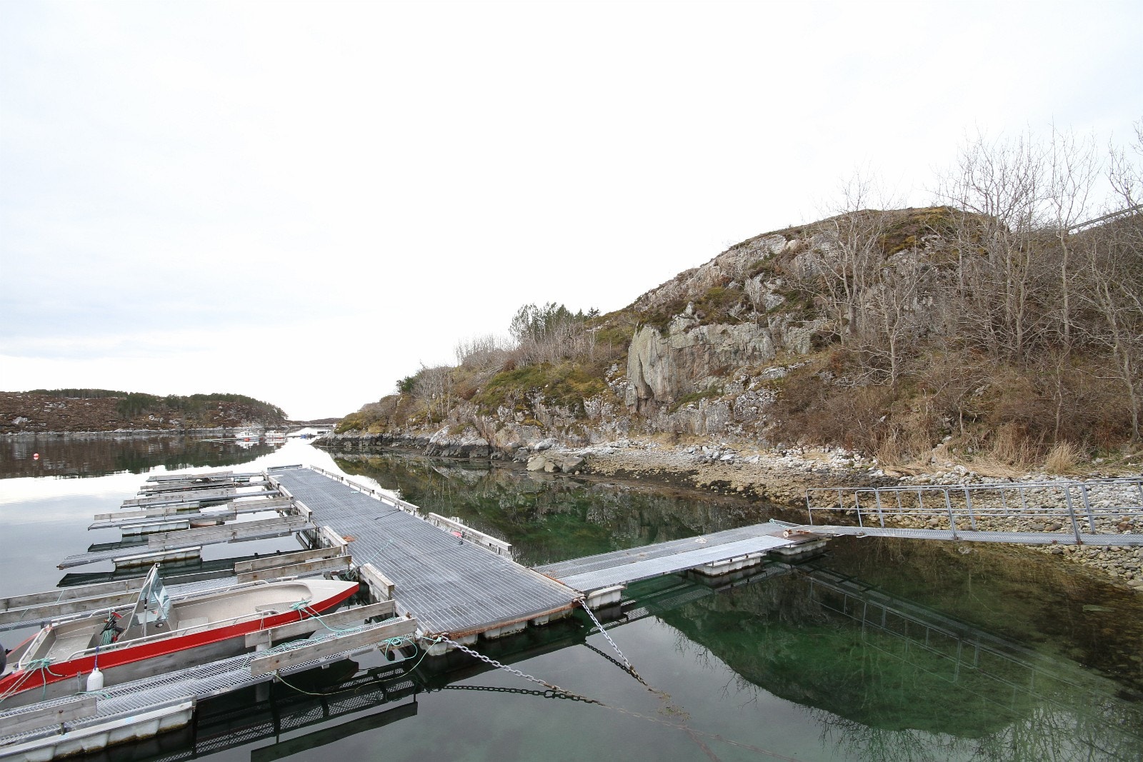 Smult og skjermet for vinteropplag Galleribilde