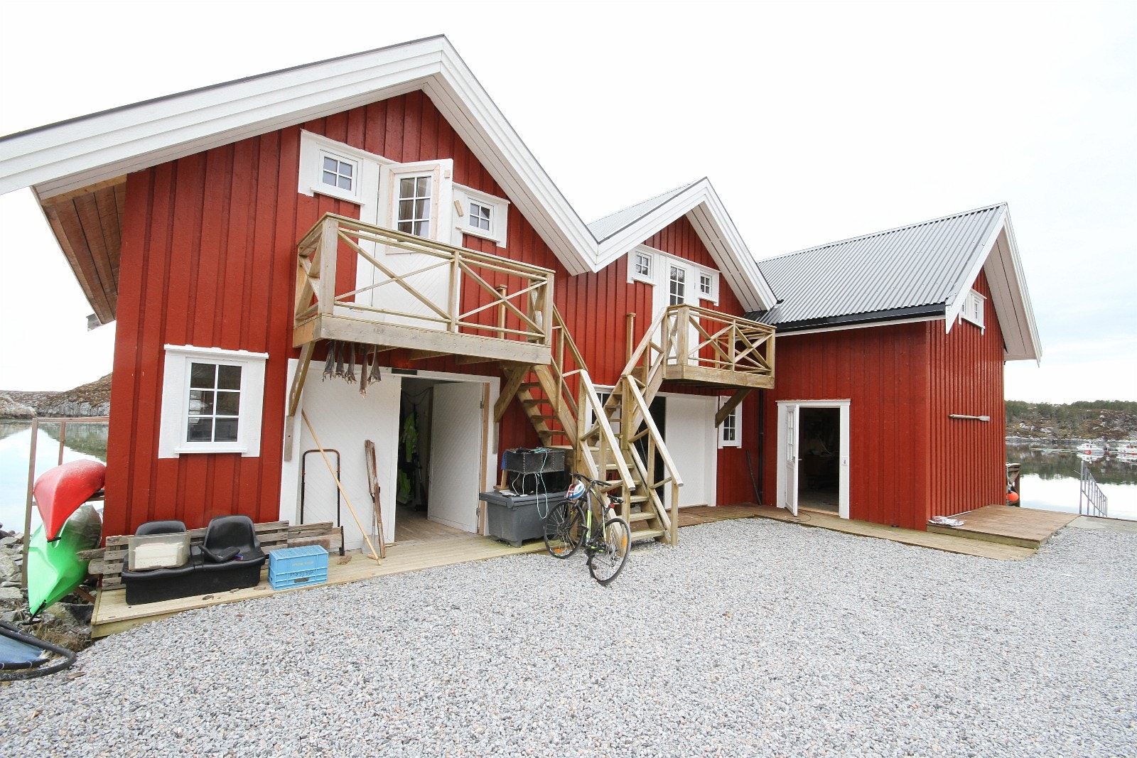 Brygger i Levika - landsiden Galleribilde