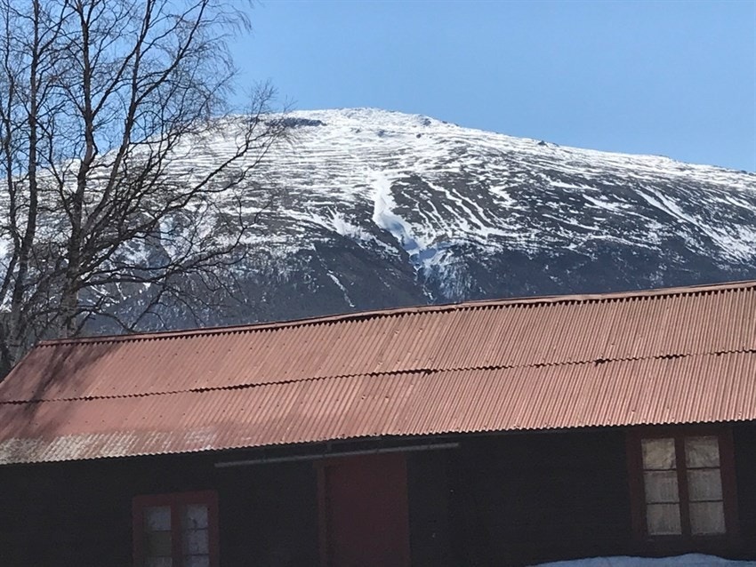 Utsikt fra tunet.huset Galleribilde