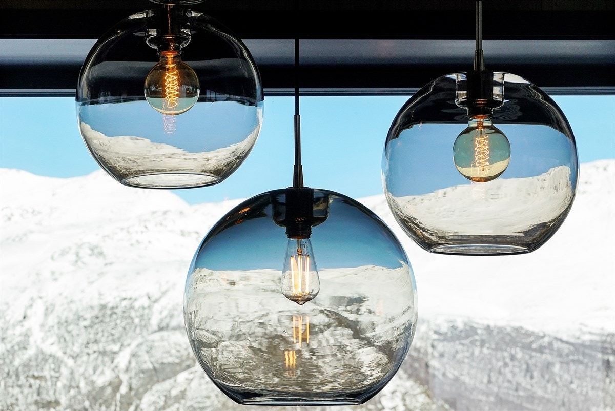 Detaljer i trappen - unik utsikt Galleribilde