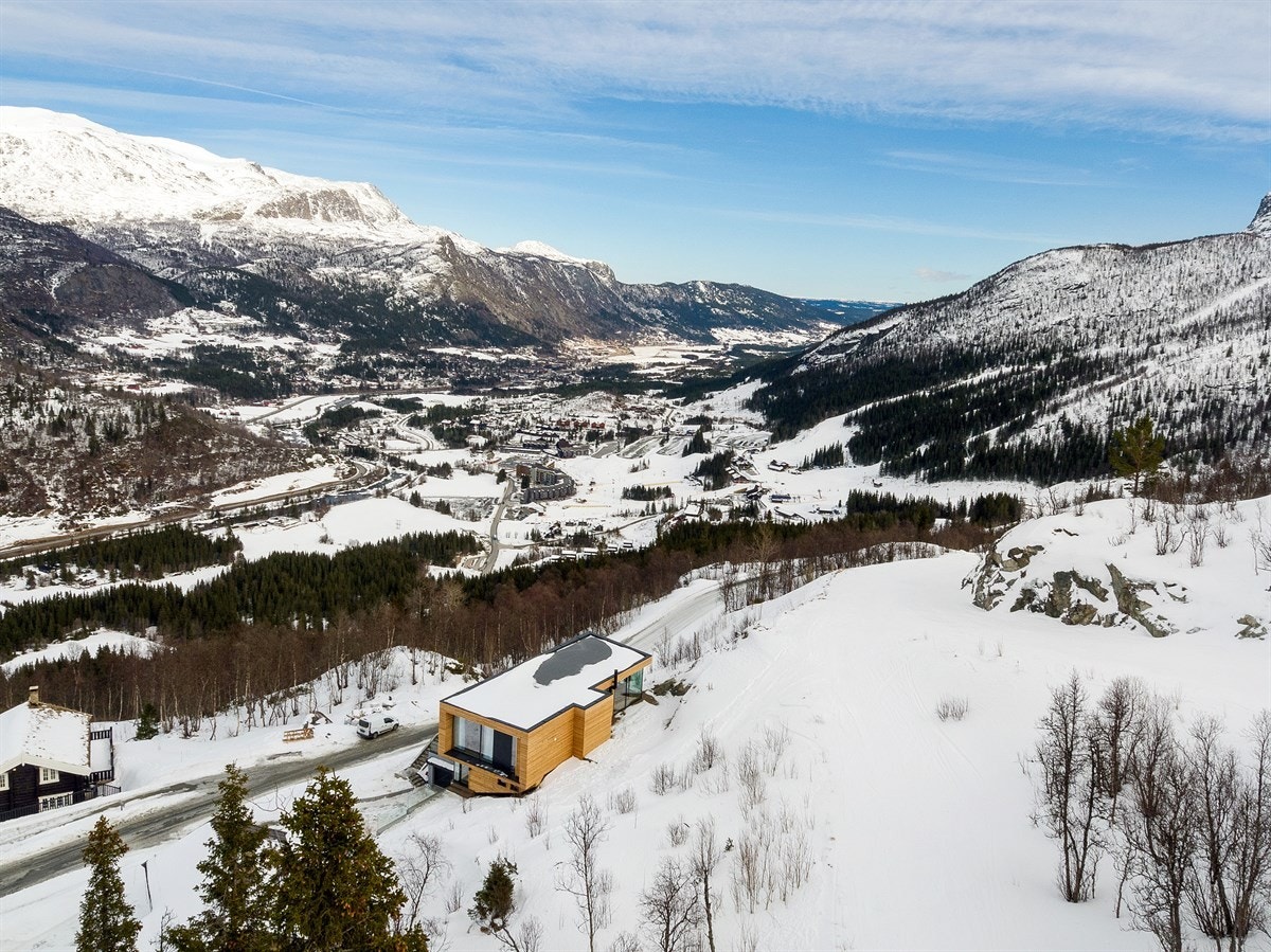 Panorama over hele Hemsedal Galleribilde