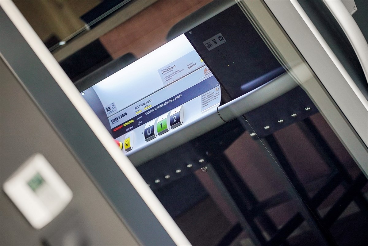 Detaljer i bolig heisen Galleribilde