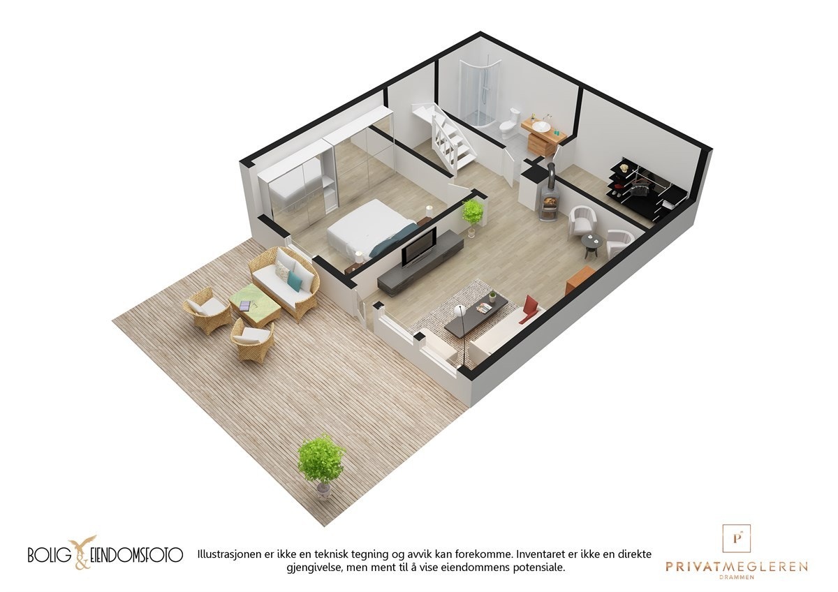 Plantegning underetasje. Galleribilde