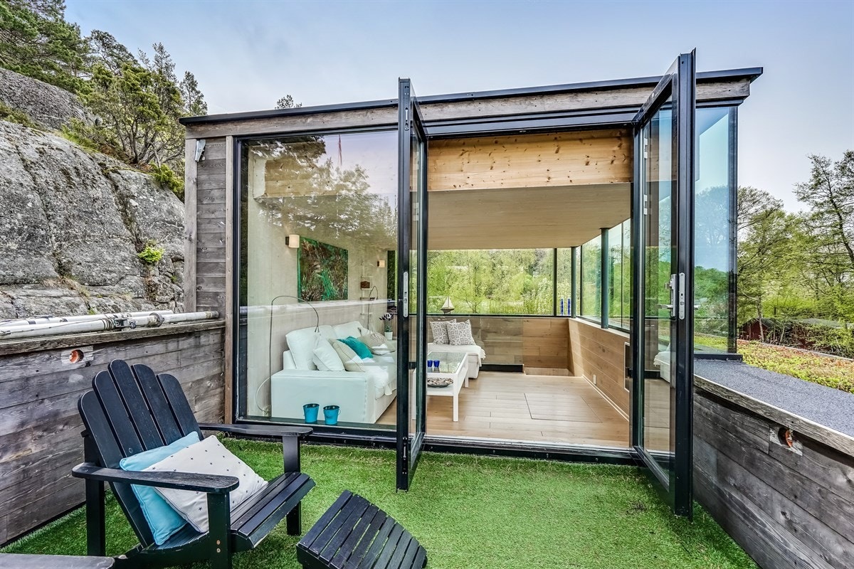 Fra takterrassen Galleribilde