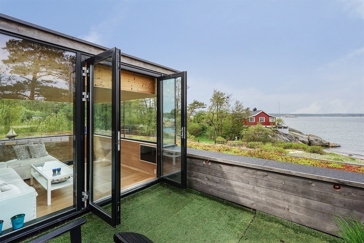 Fra stue/allrom er det utgang til takterrasse på ca. 16 kvm Galleribilde