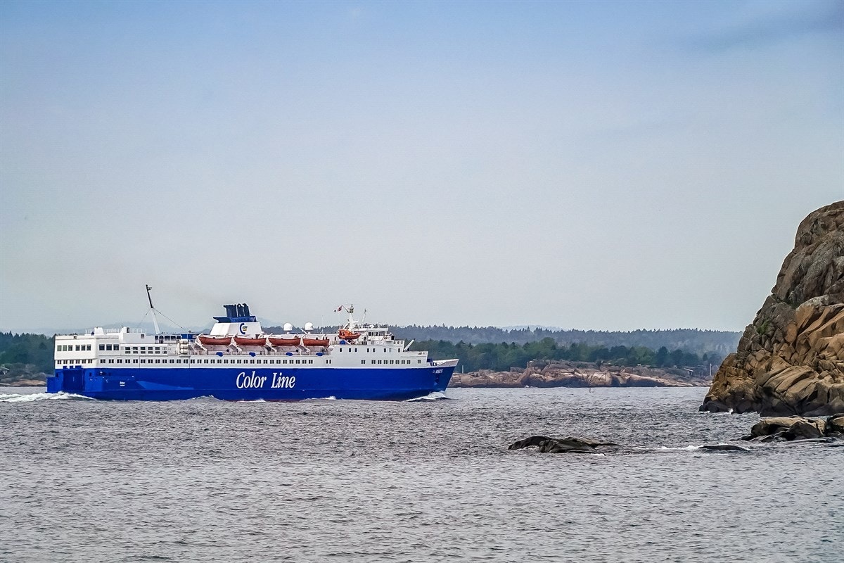 Flott sjøutsikt Galleribilde