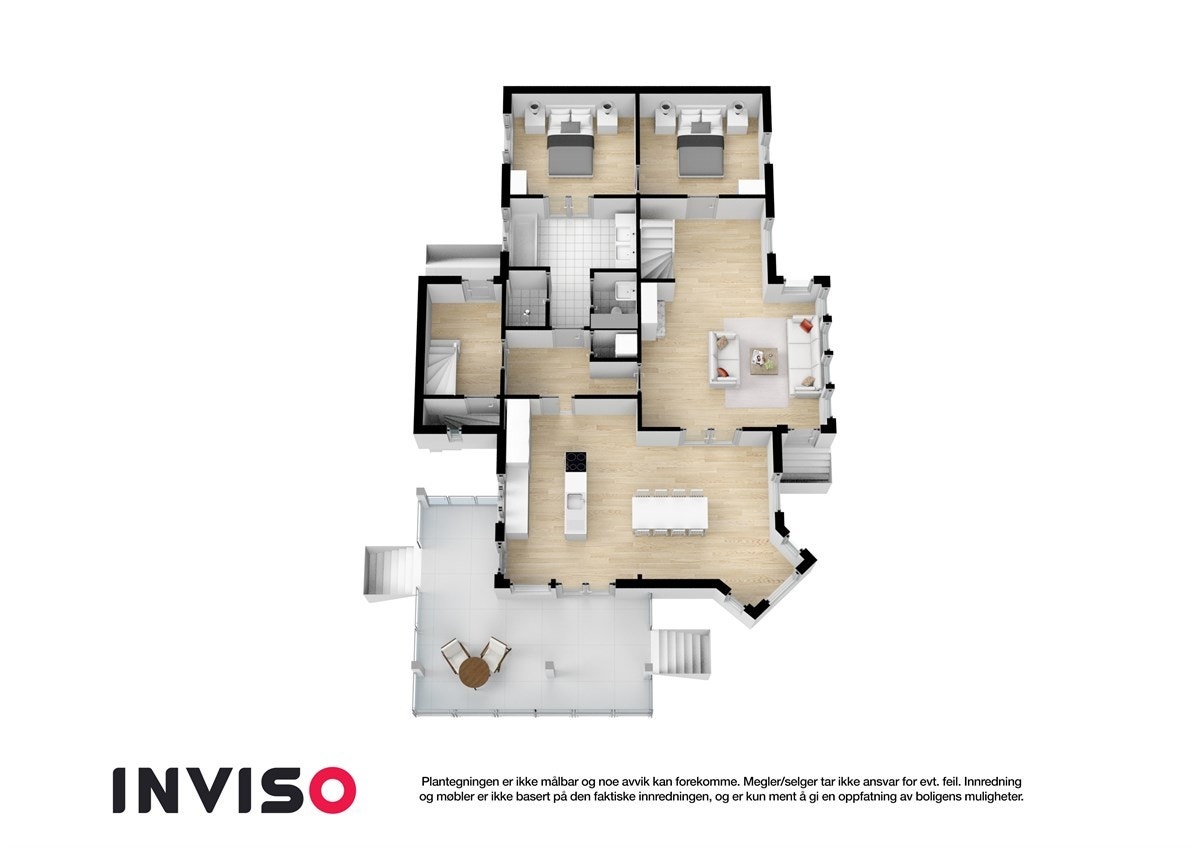 3dplan og 2 Galleribilde