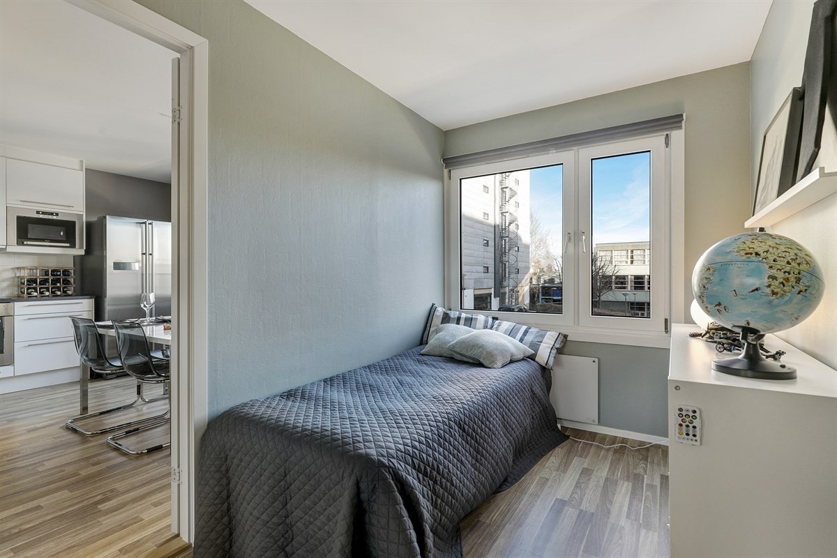 Soverom nr. 2 egner seg fint som barnerom. Galleribilde