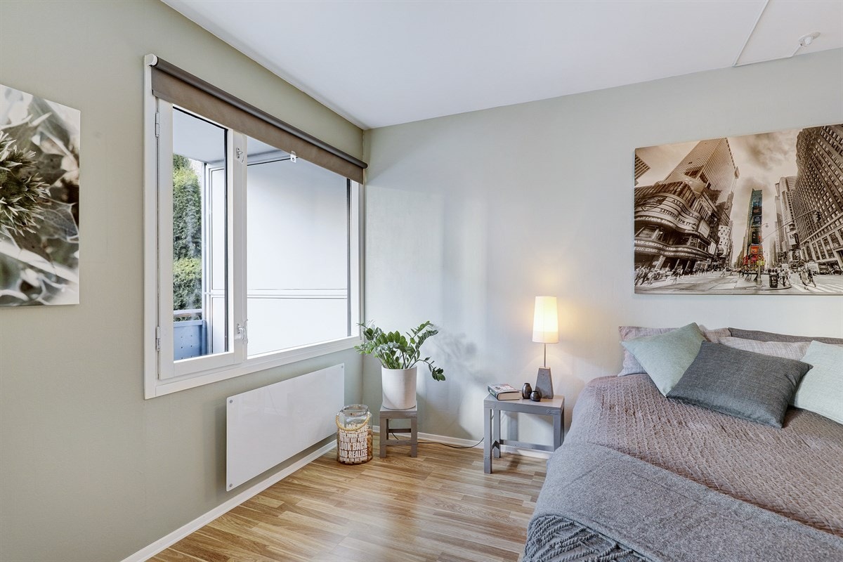 Vinduet gir gode luftemuligheter. Galleribilde