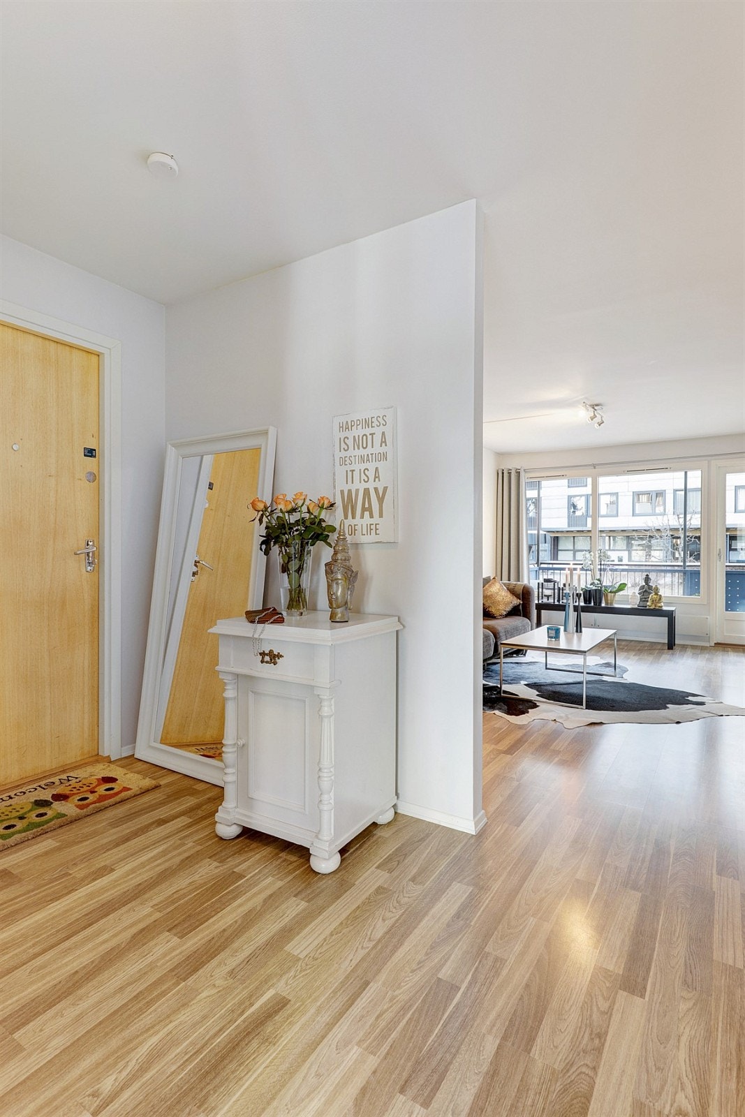 Entréen gir et lyst og godt førsteinntrykk. Galleribilde