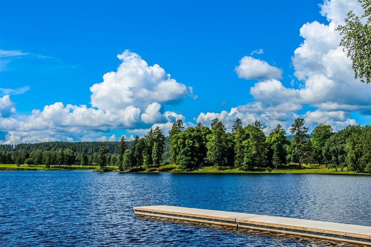 Bogstadvannet er et flott fristed på de varmeste dagene. Galleribilde