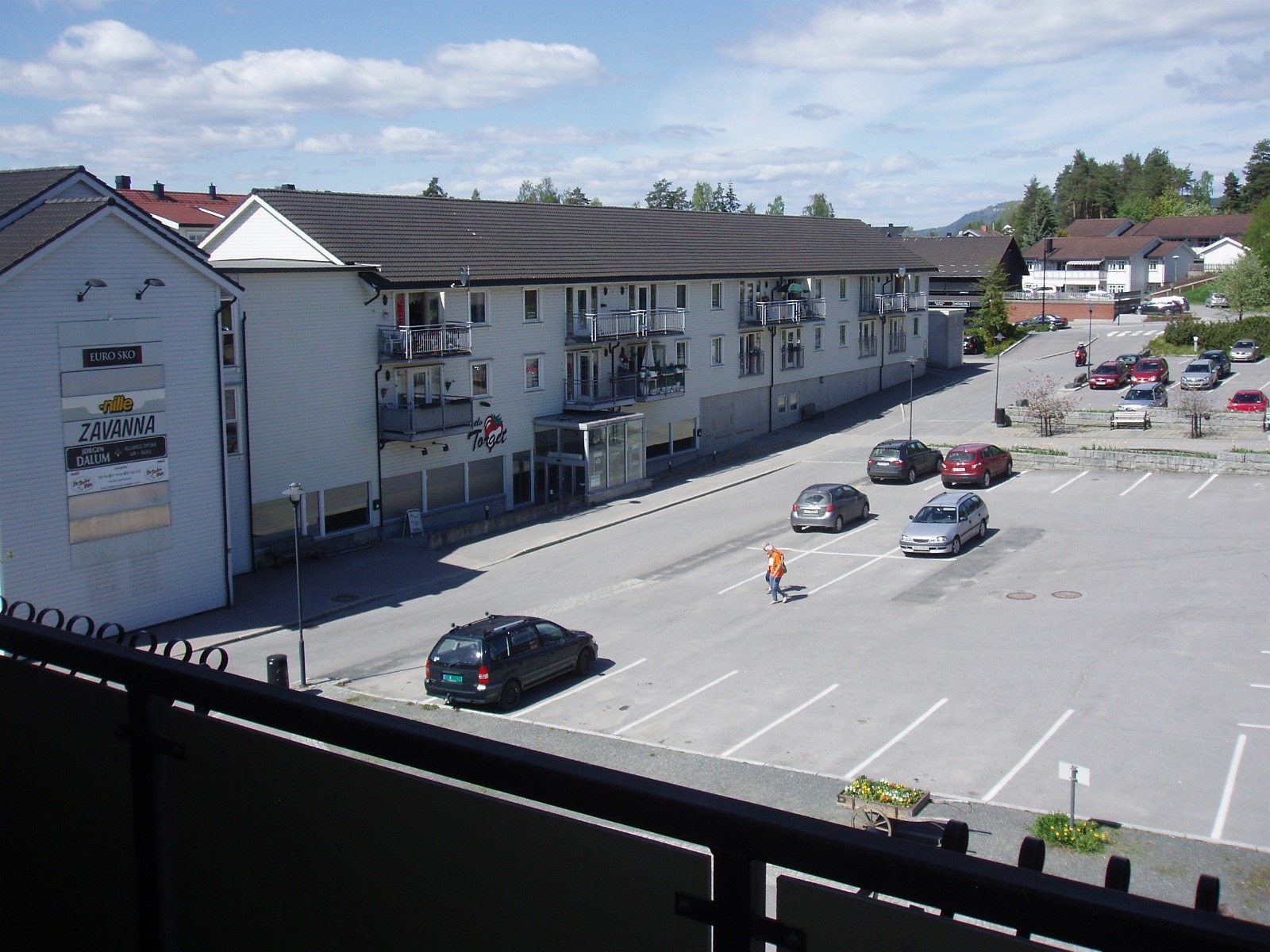 Fra balkongen Galleribilde