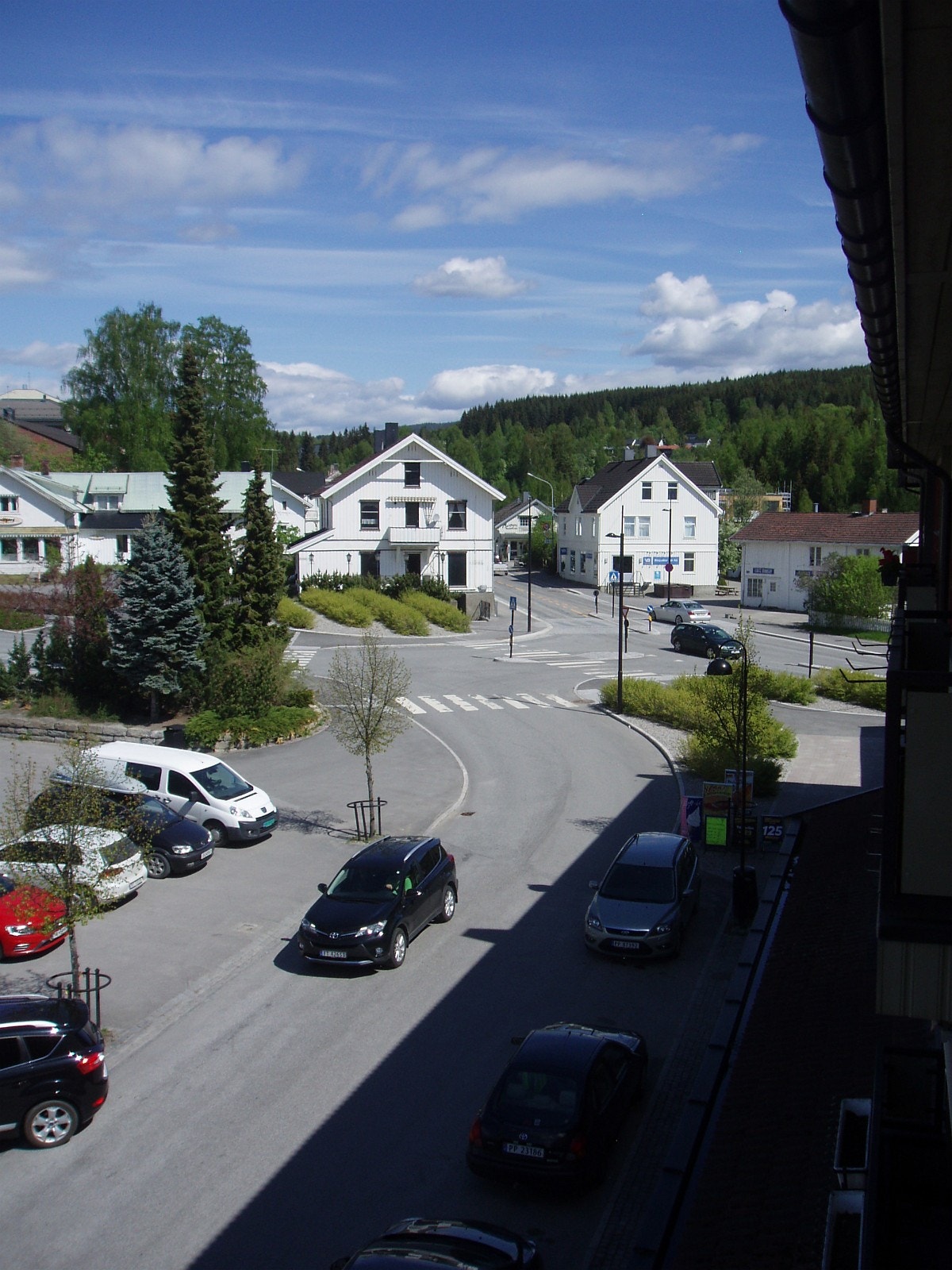 Fra balkongen Galleribilde