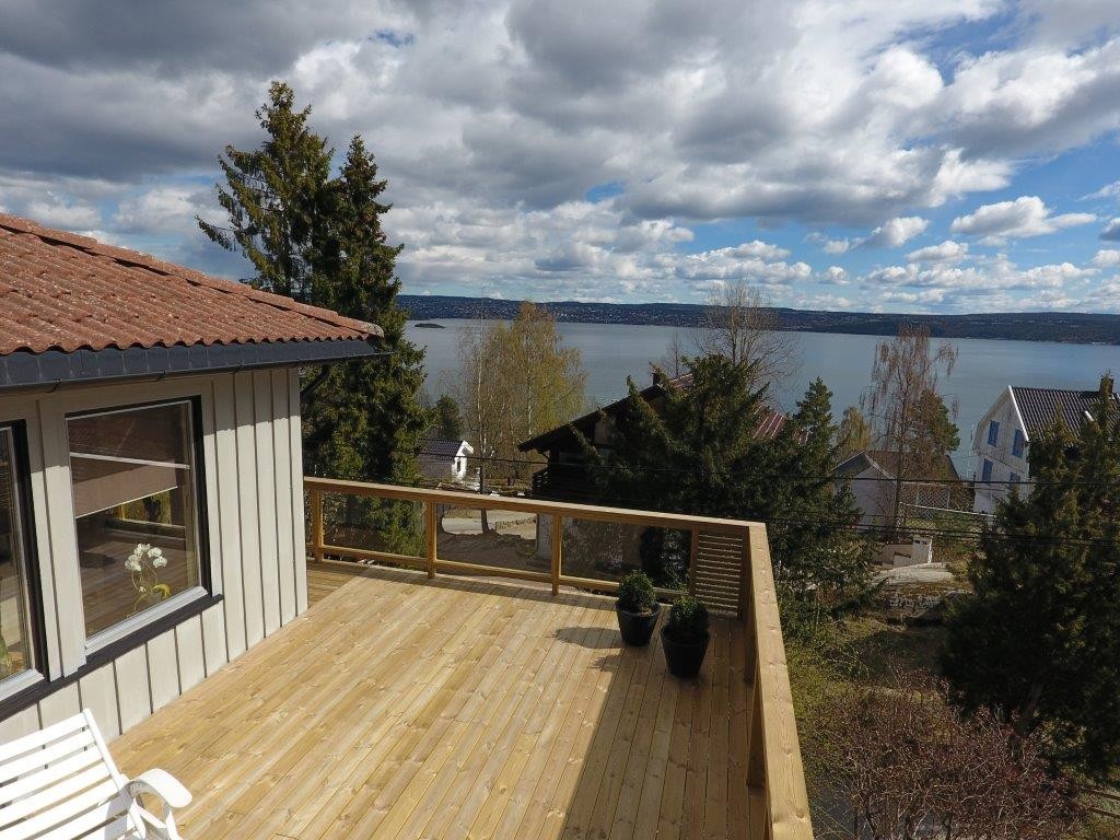 Terrasse med utsikt Galleribilde
