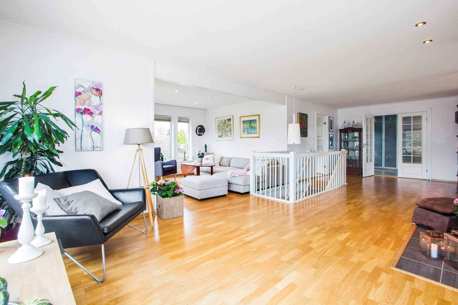 Stue med utsikt til Oslo og fjorden - 2.etg Galleribilde