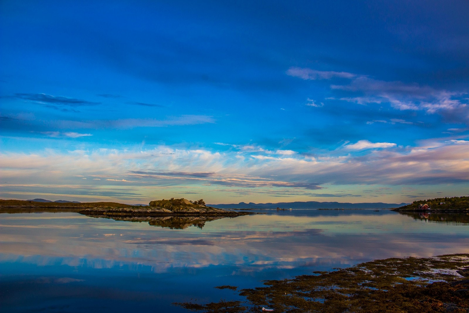 Nyt dagene og kveldene ute på sjøen eller helt nede ved sjøkanten Galleribilde