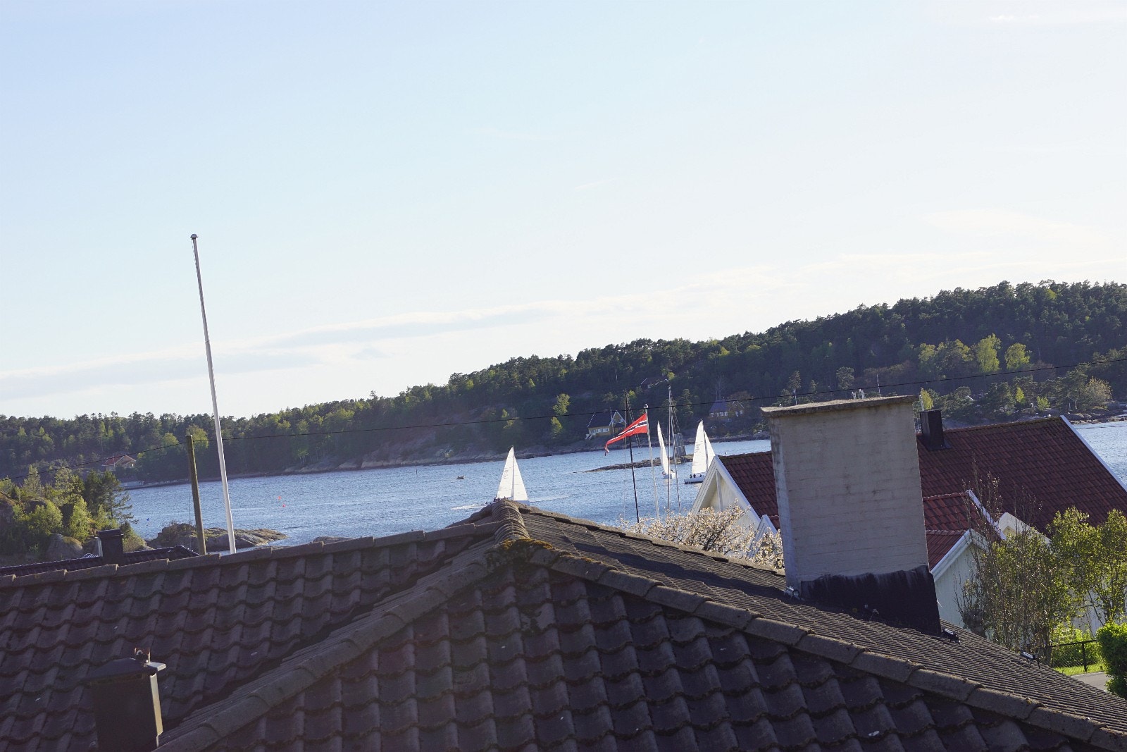 Utsyn fra soverom Galleribilde
