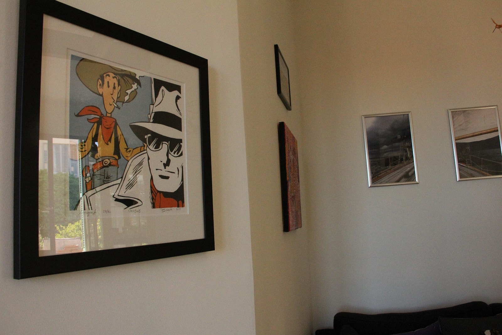 Vokterne Lucky Luke og Fantomet Galleribilde