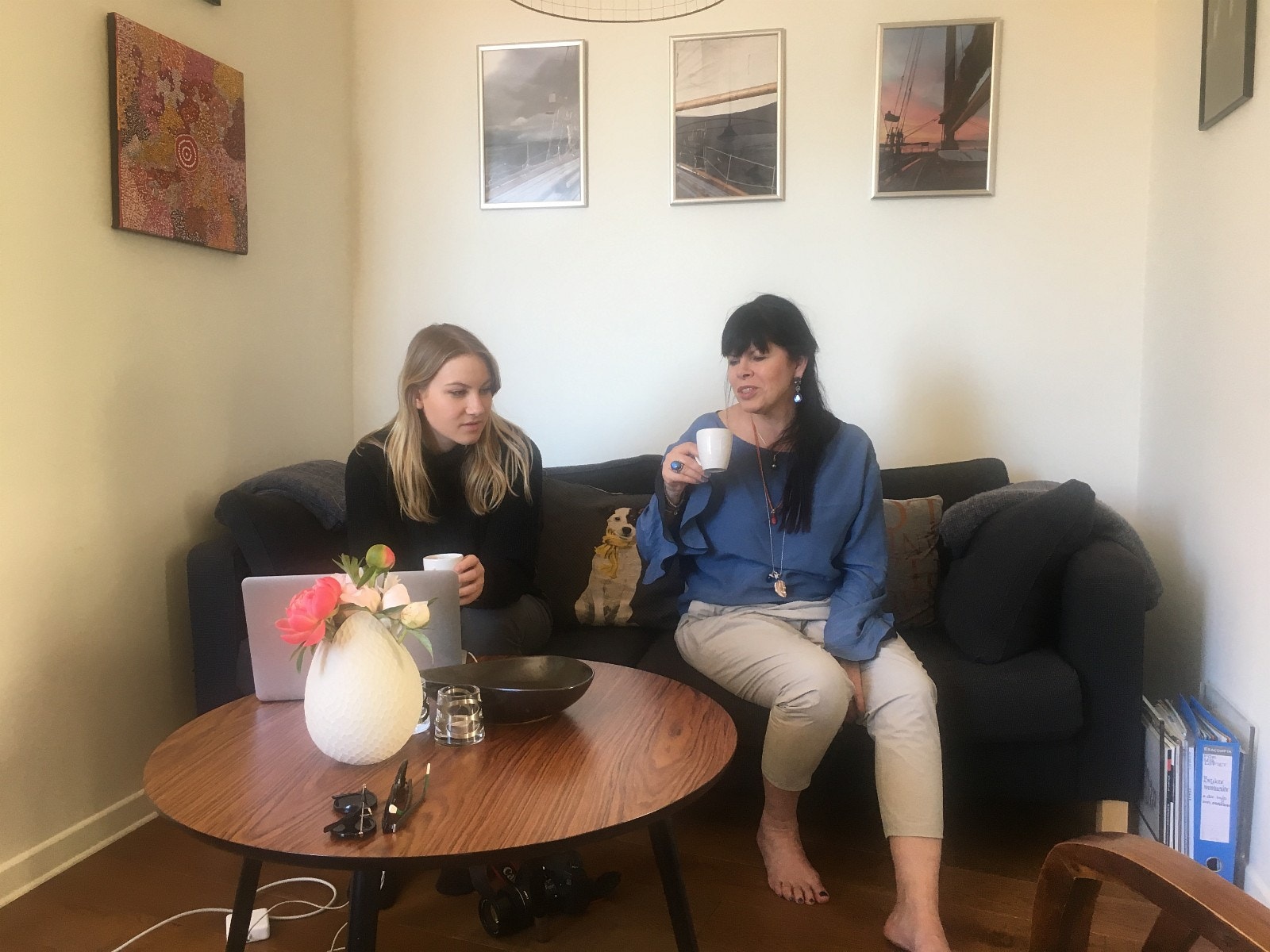 kaffetid Galleribilde