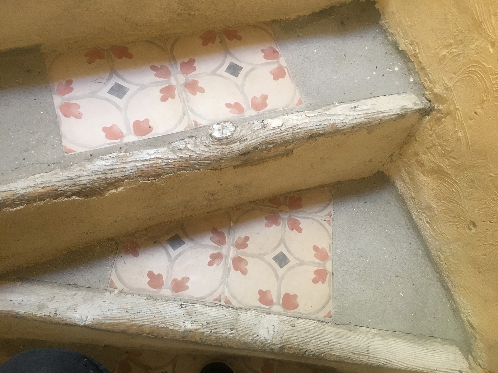 Trappen opp til vår leilighet Galleribilde