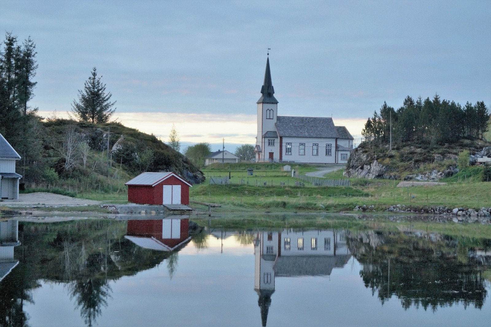 250 m fra Nordbotn Kirke Galleribilde