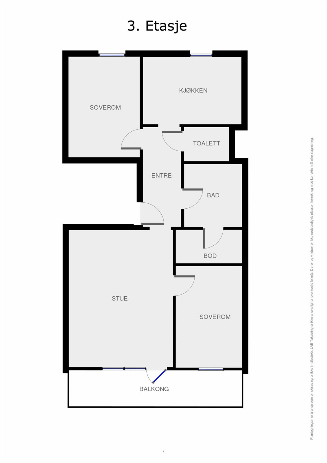 Rugdeberget 6 - 3. etasje Galleribilde