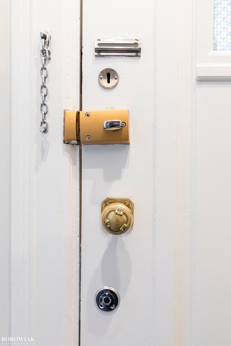 Detaljer fra inngangsparti Galleribilde