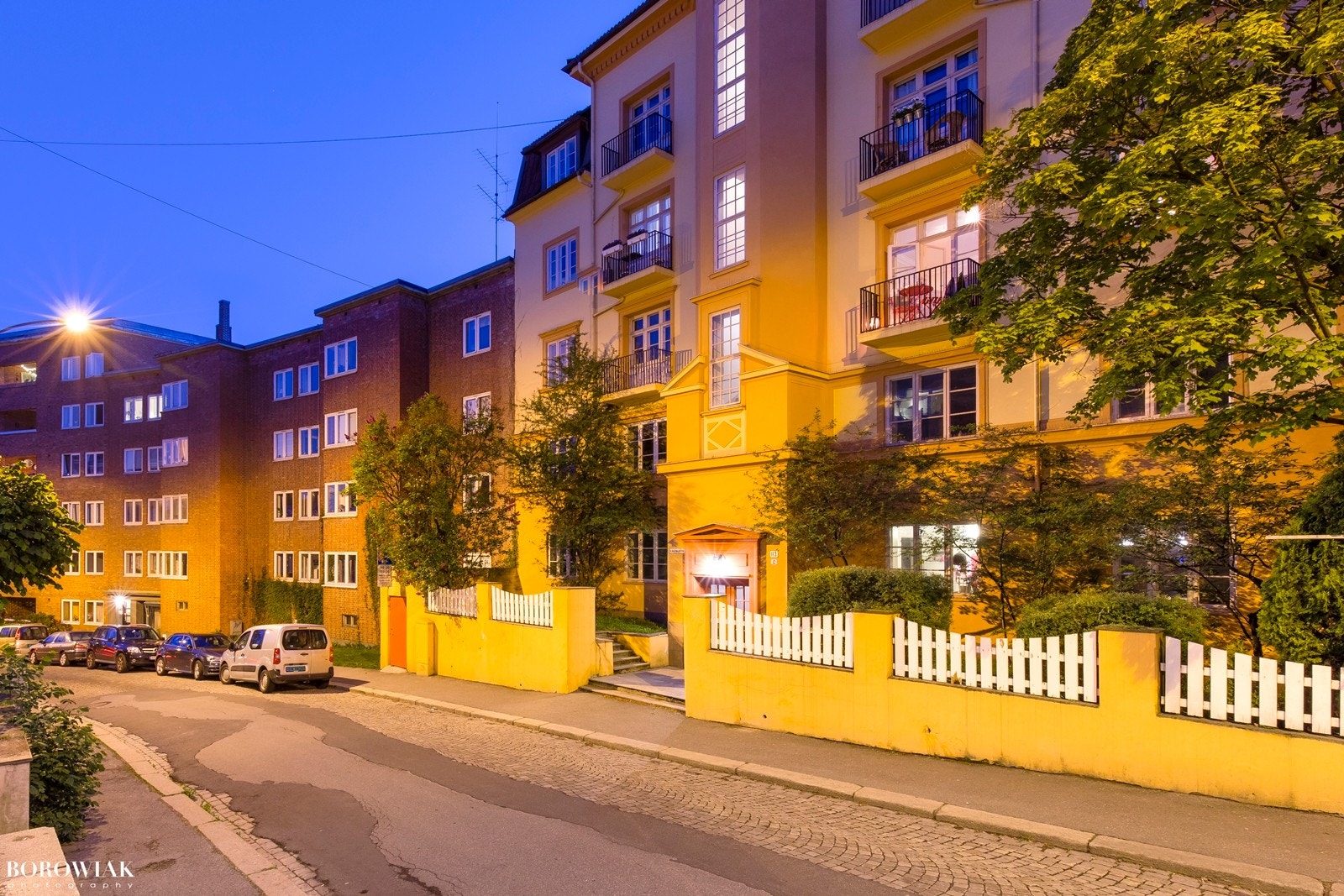 Med beliggenhet mot Fagerborggata har boligen en skjermet beliggenhet. Galleribilde