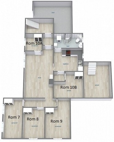 Planløsning Galleribilde