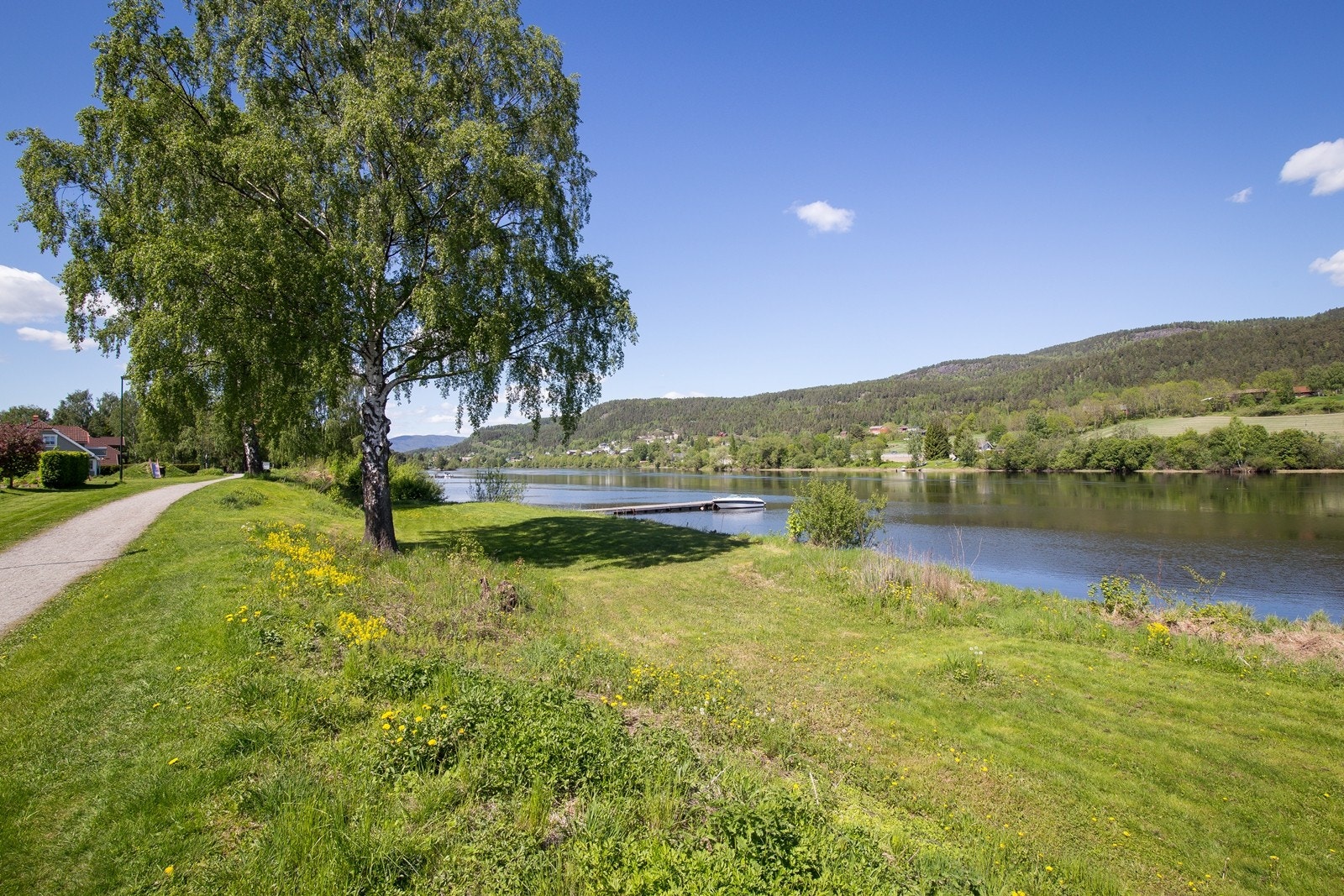 Flott turvei langs elva! Galleribilde