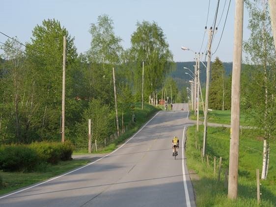 Det er fantastiske friluftsmuligheter rett utenfor døren og Sørkedalen er kjent som et perfekt sted for sykkelturer Galleribilde