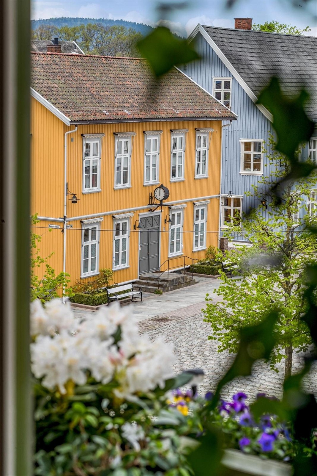 Utsikten fra balkongen. Galleribilde