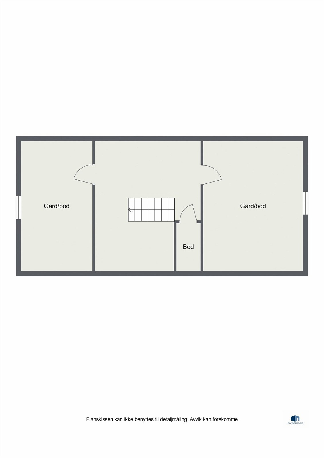 Planskisse loft Galleribilde