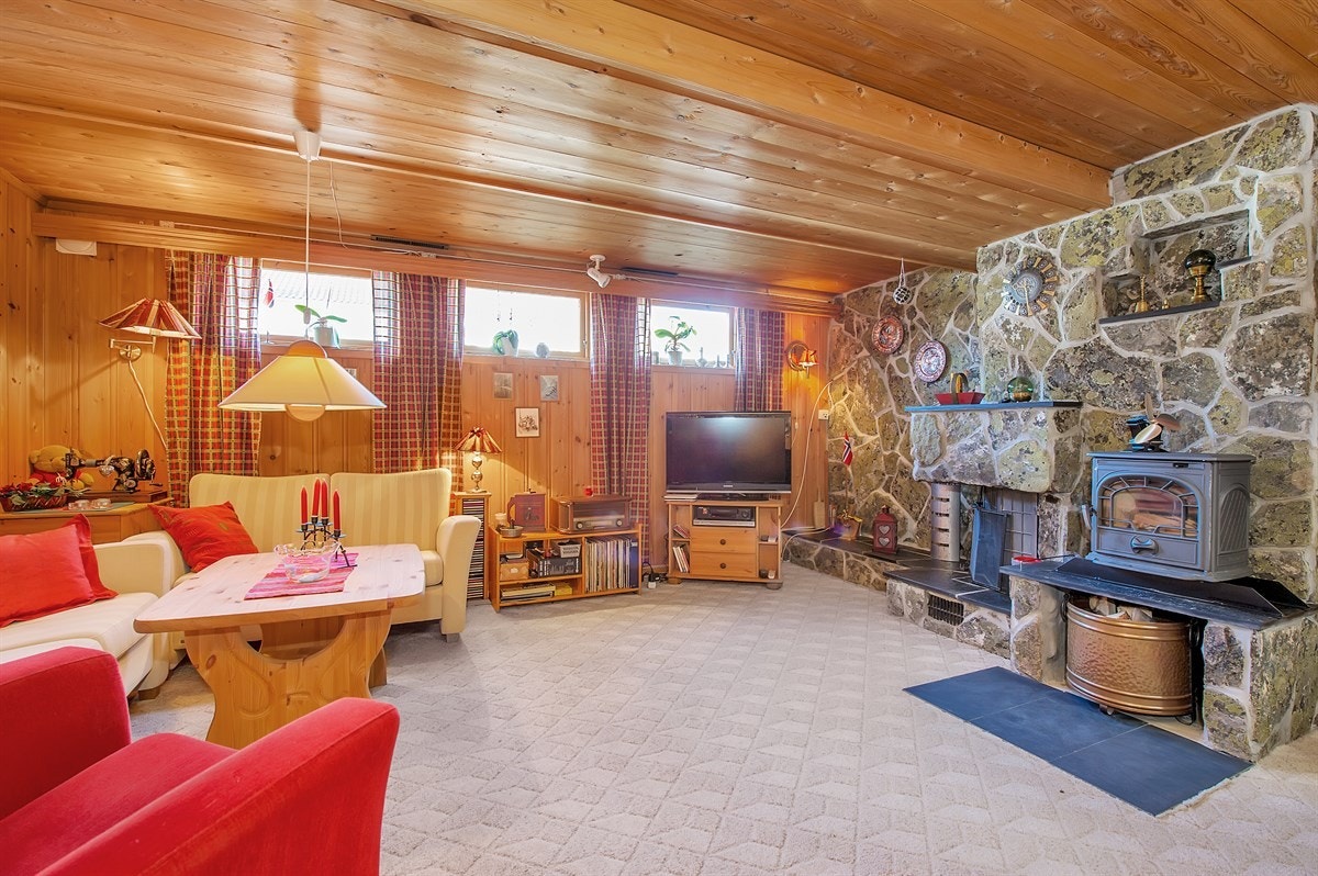 Hyggelig kjellerstue Galleribilde