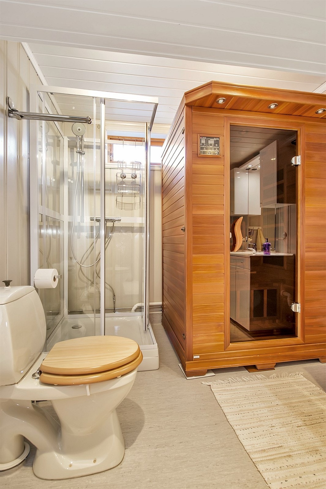 Bad med badstue Galleribilde