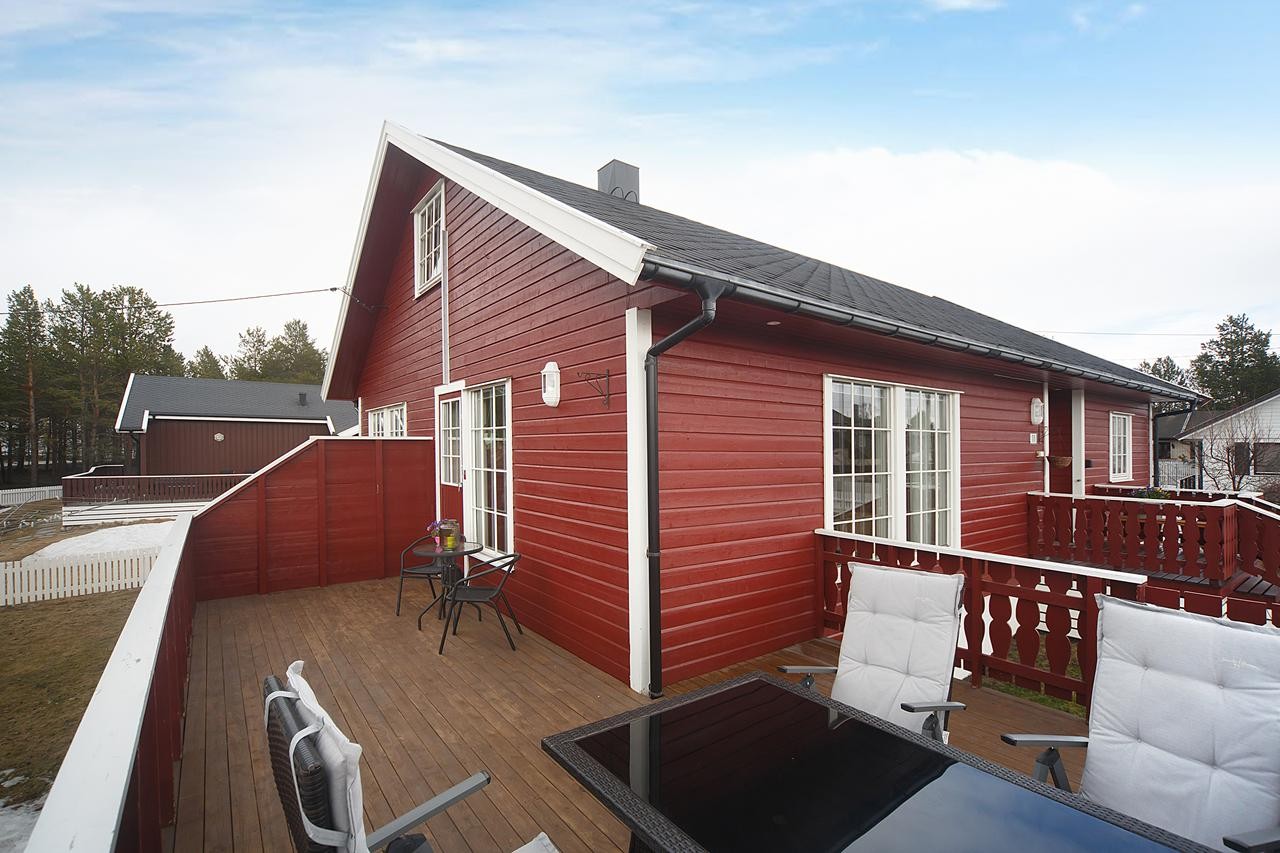 Stor veranda Galleribilde