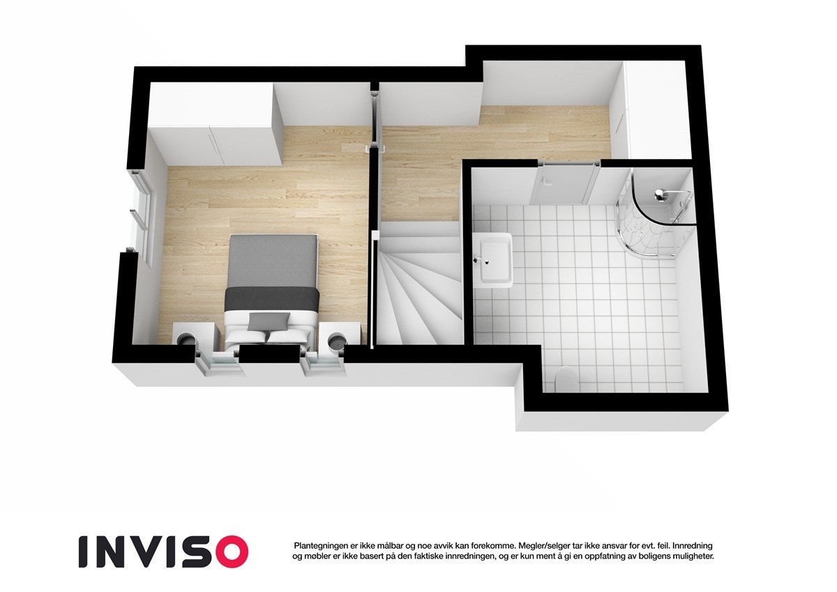 Plantegning underetasje Galleribilde