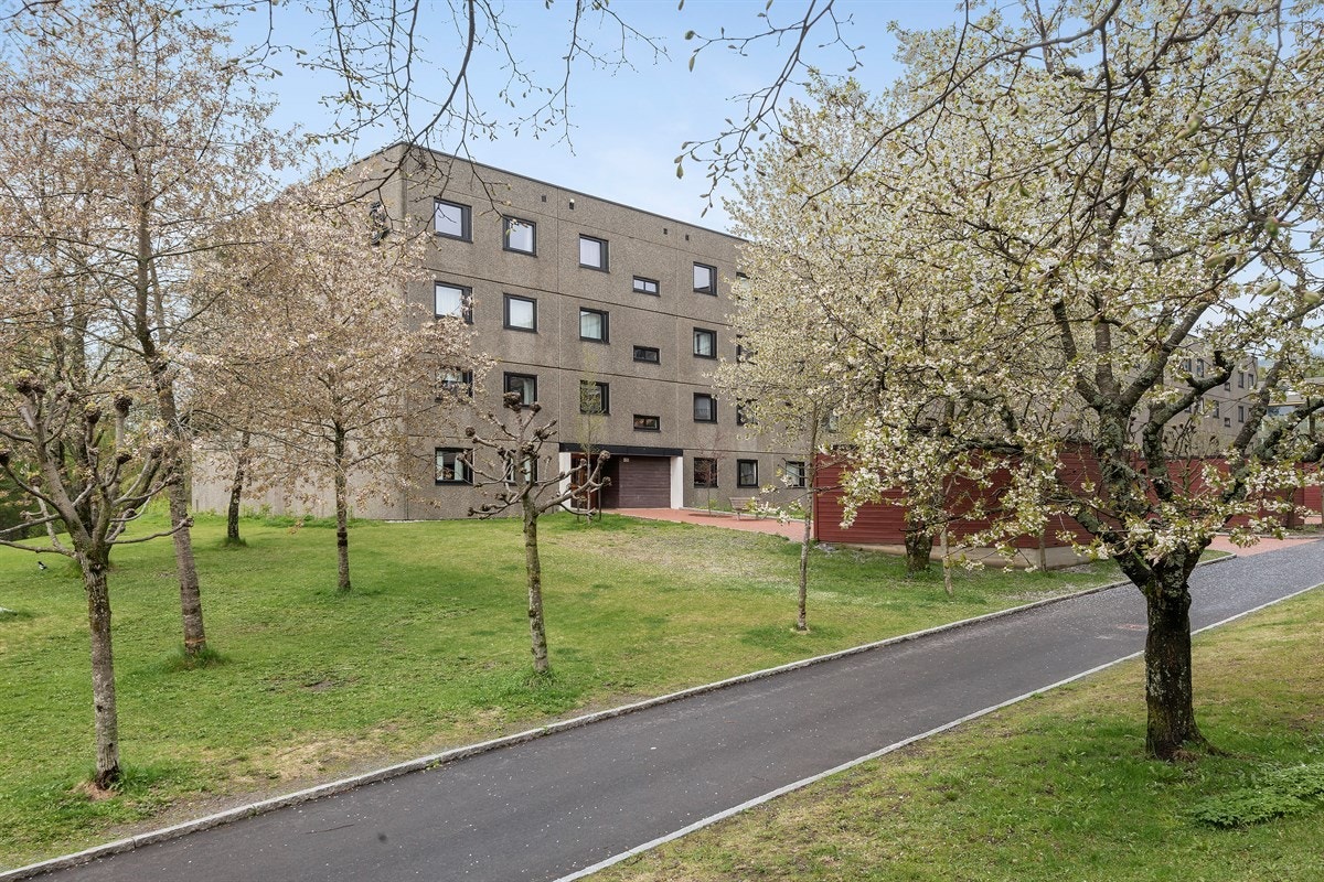 Fasade fra inngangsiden. Galleribilde