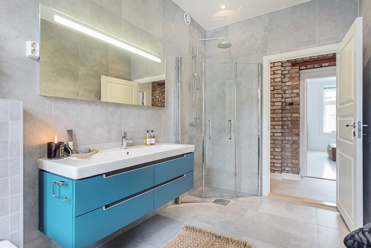 Badet ble i sin helhet pusset opp av håndtverkere i 2013 Galleribilde