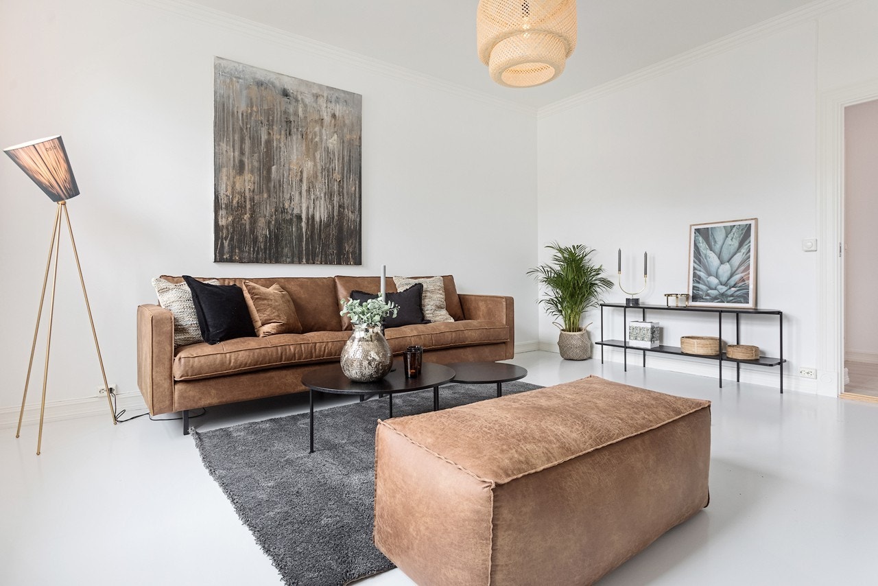 Velkommen til Mellomveien 2 B - en fantastisk leilighet med store rause rom i klassisk murgård Galleribilde