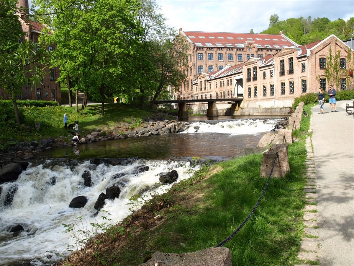 Fine turmuligheter langs Akerselva som tar deg fra Bjørvika i sør til Maridalsvannet i nord. Galleribilde