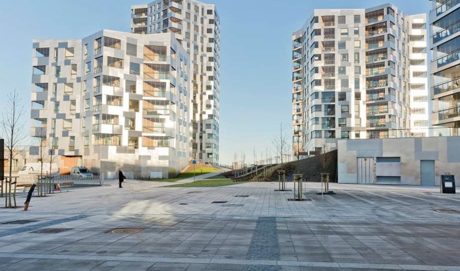 Utsikt fra hybel Galleribilde