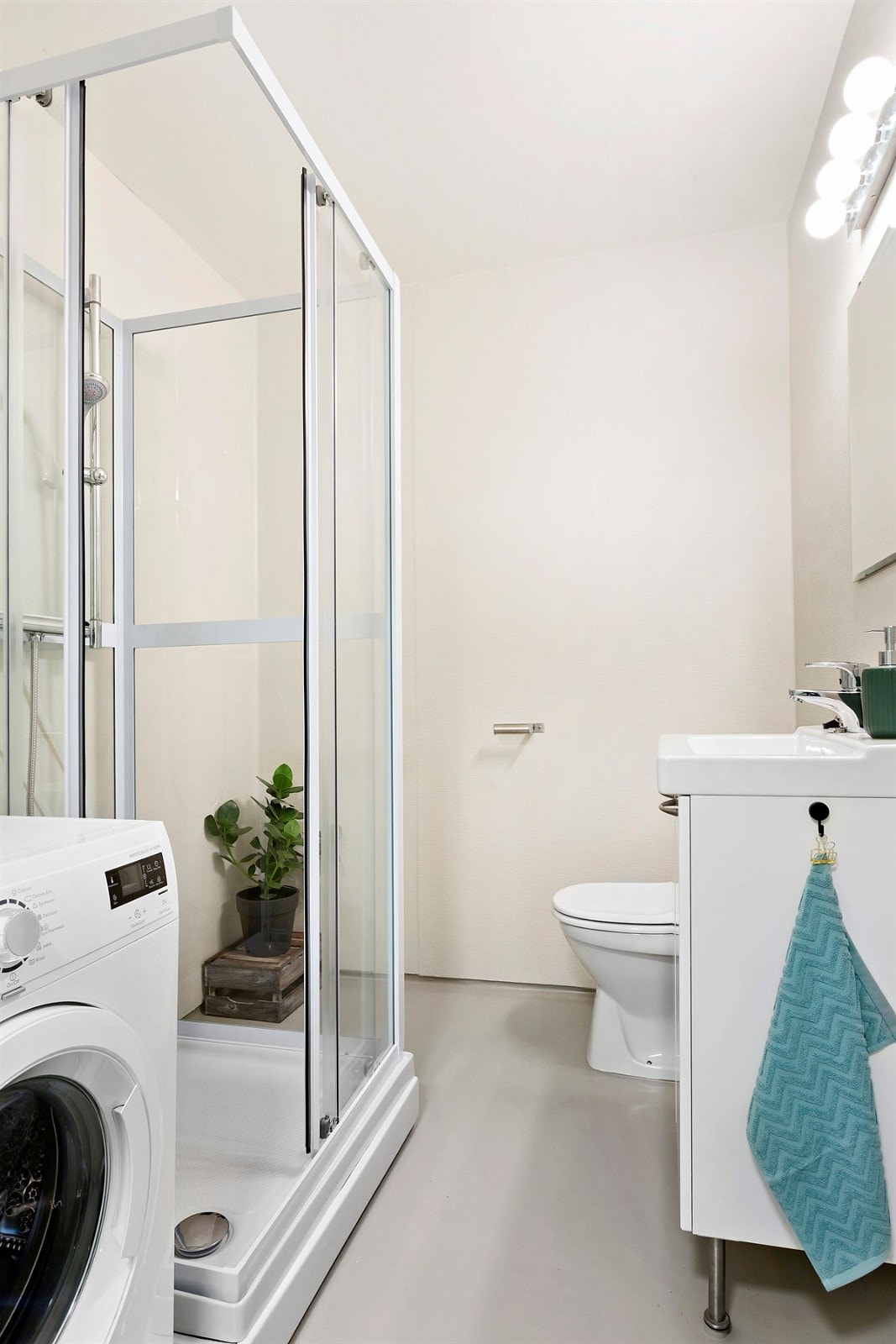 Det er også opplegg for vaskemaskin Galleribilde