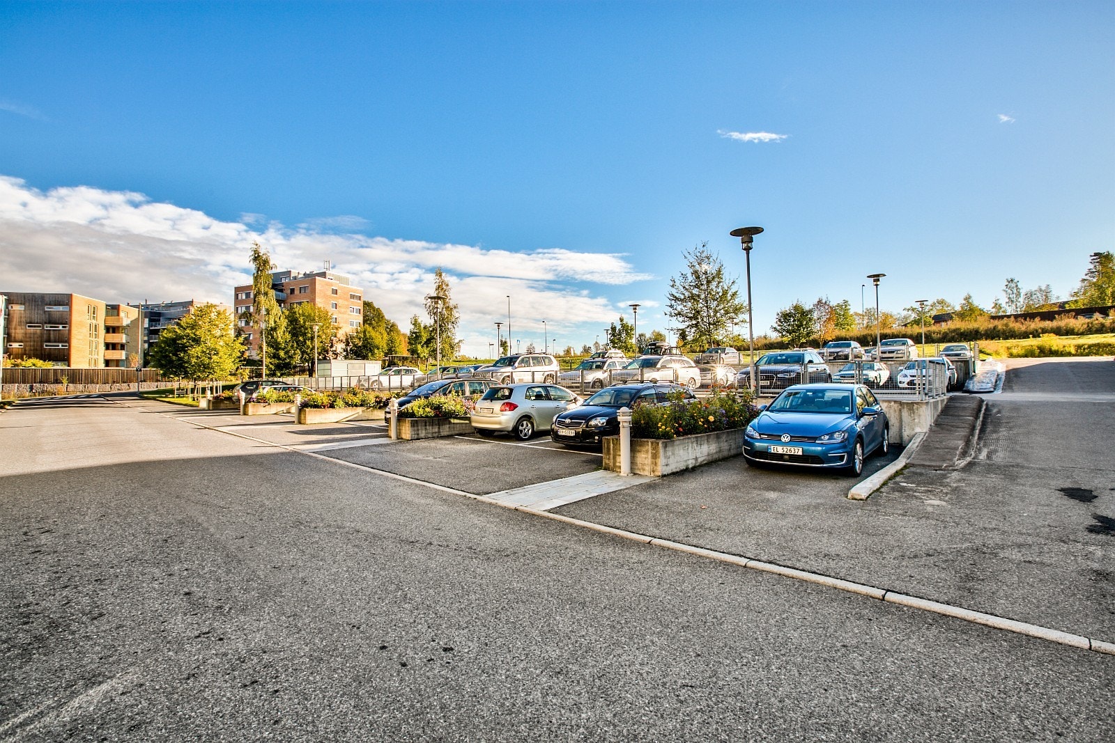 God parkeringsdekning Galleribilde