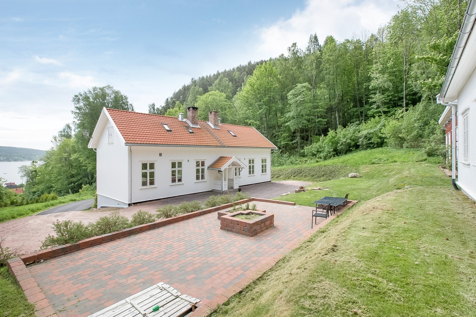 Stor markterrasse Galleribilde