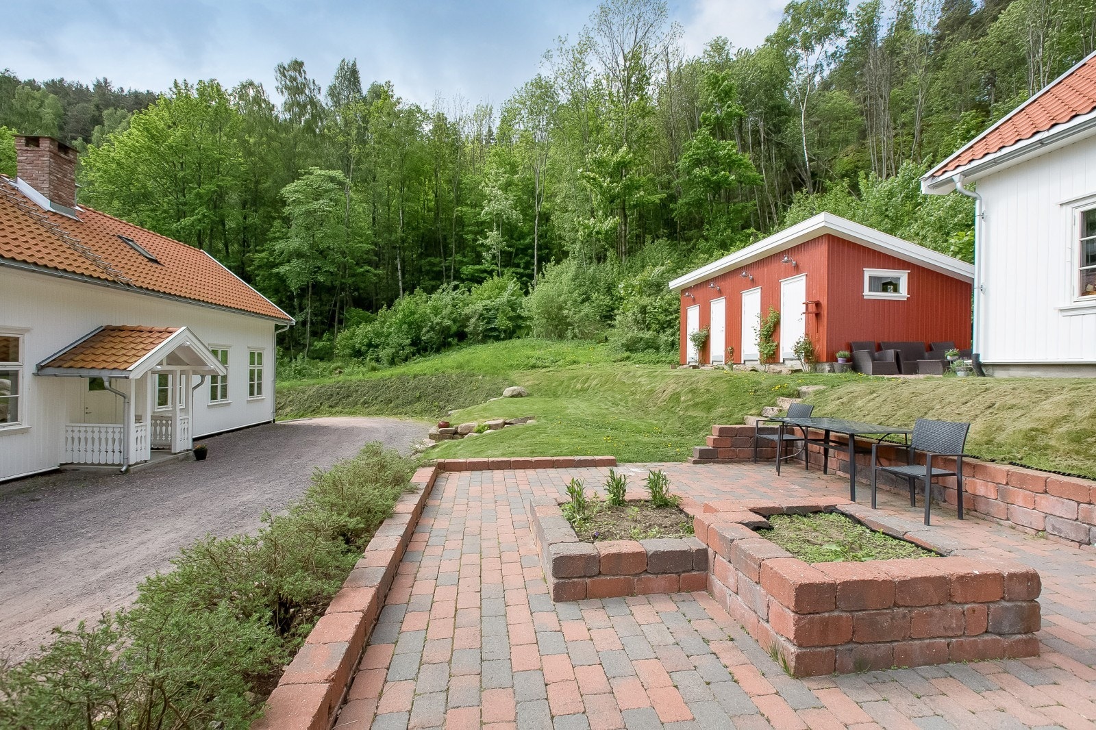 Stemningsbilde fra hagen Galleribilde