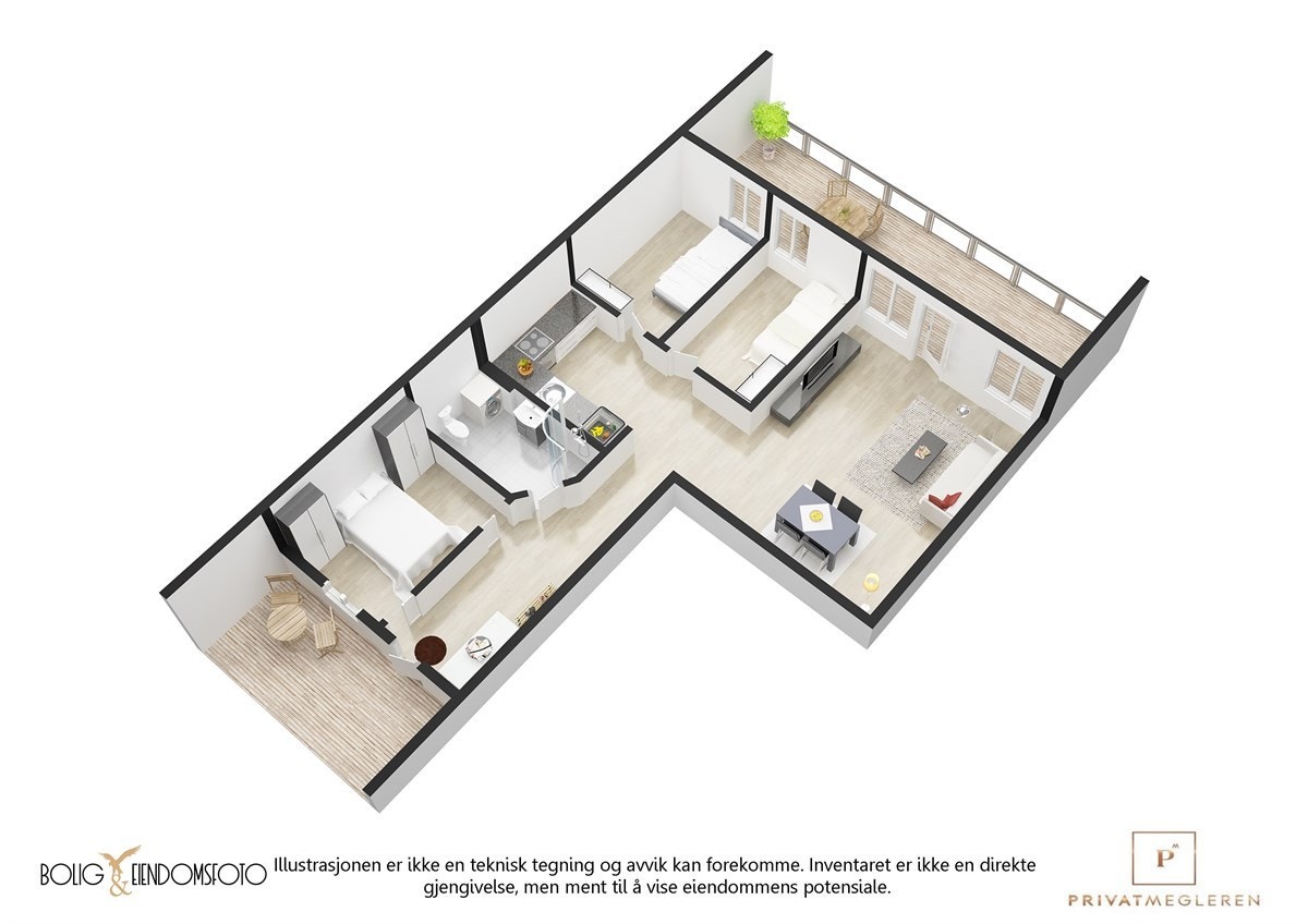 Plantegning. Galleribilde