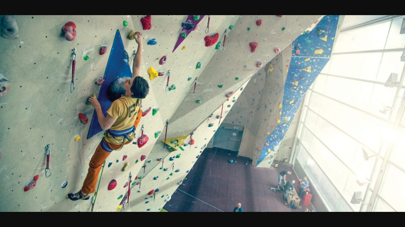 Sørmarka Arena klatrevegg Galleribilde