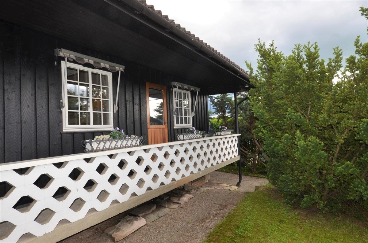Overbygget balkong med adkomst fra hovedsoverom. Galleribilde