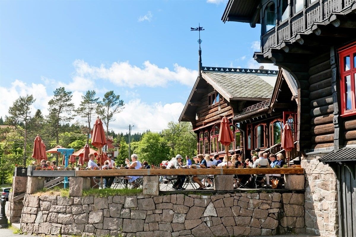 Frognerseteren, en flott søndagstur både på sommer og vinterstid. Galleribilde